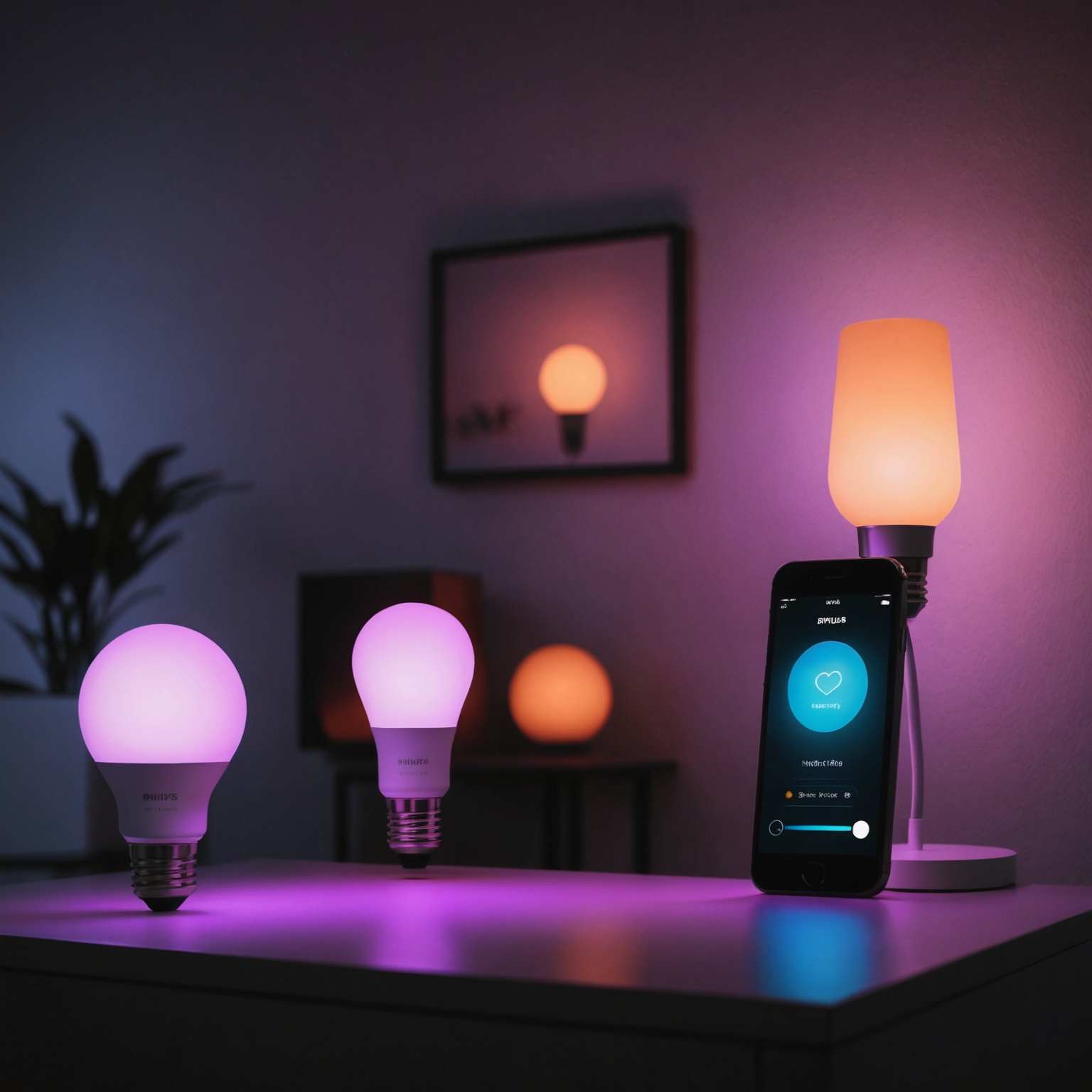 Philips Hue Smart Bulbs