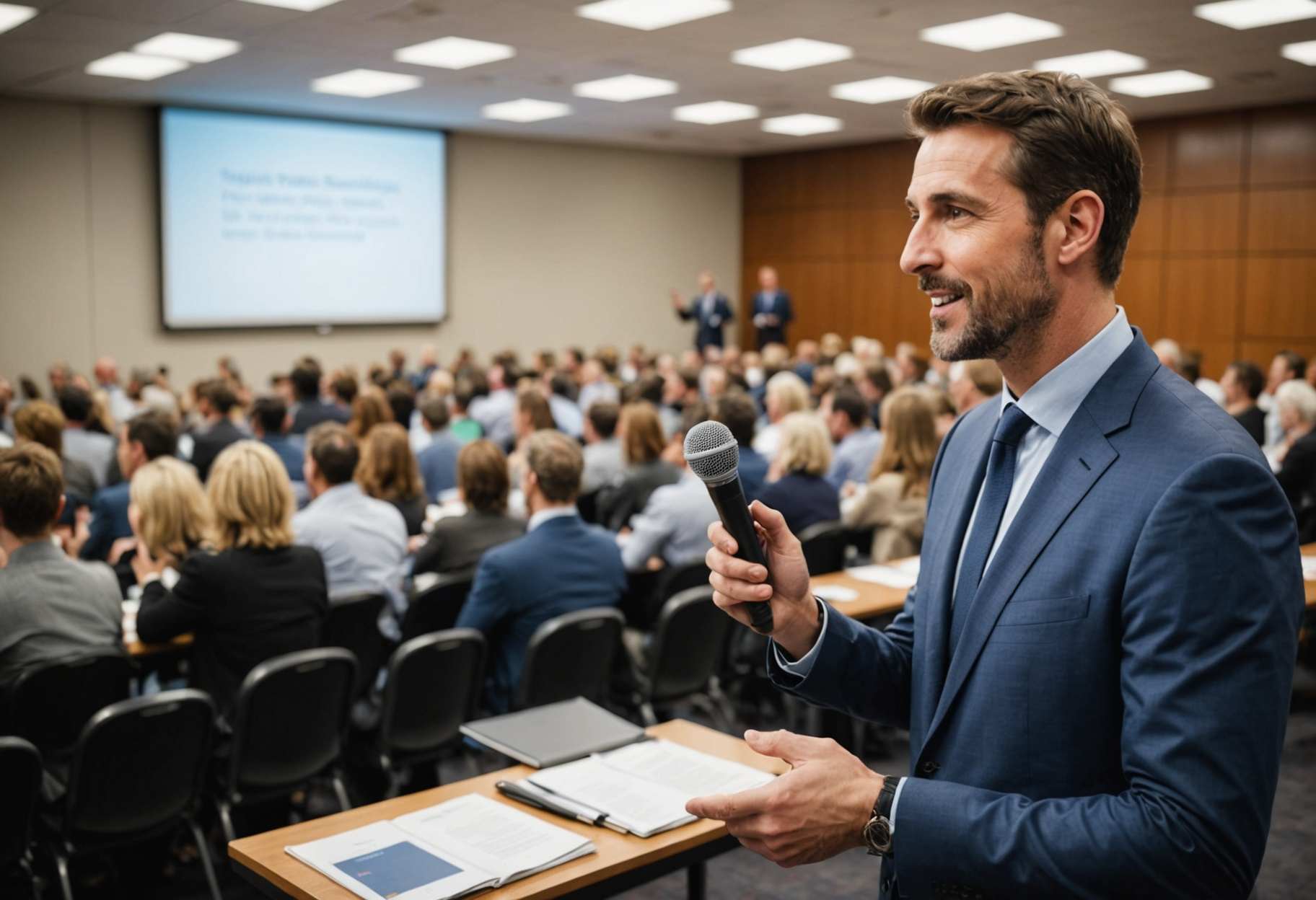 Find the Specialty of Public Speaking: Drawing in and Convincing Crowds with Certainty