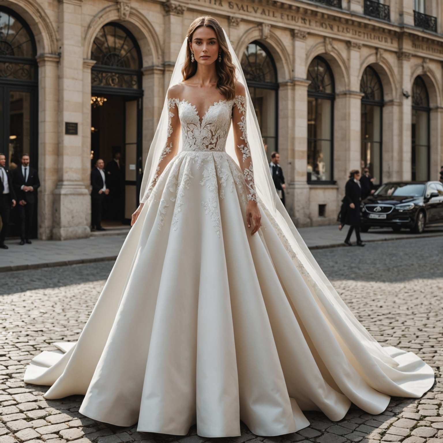 "**Smooth Silk Dress by Vera Wang**"