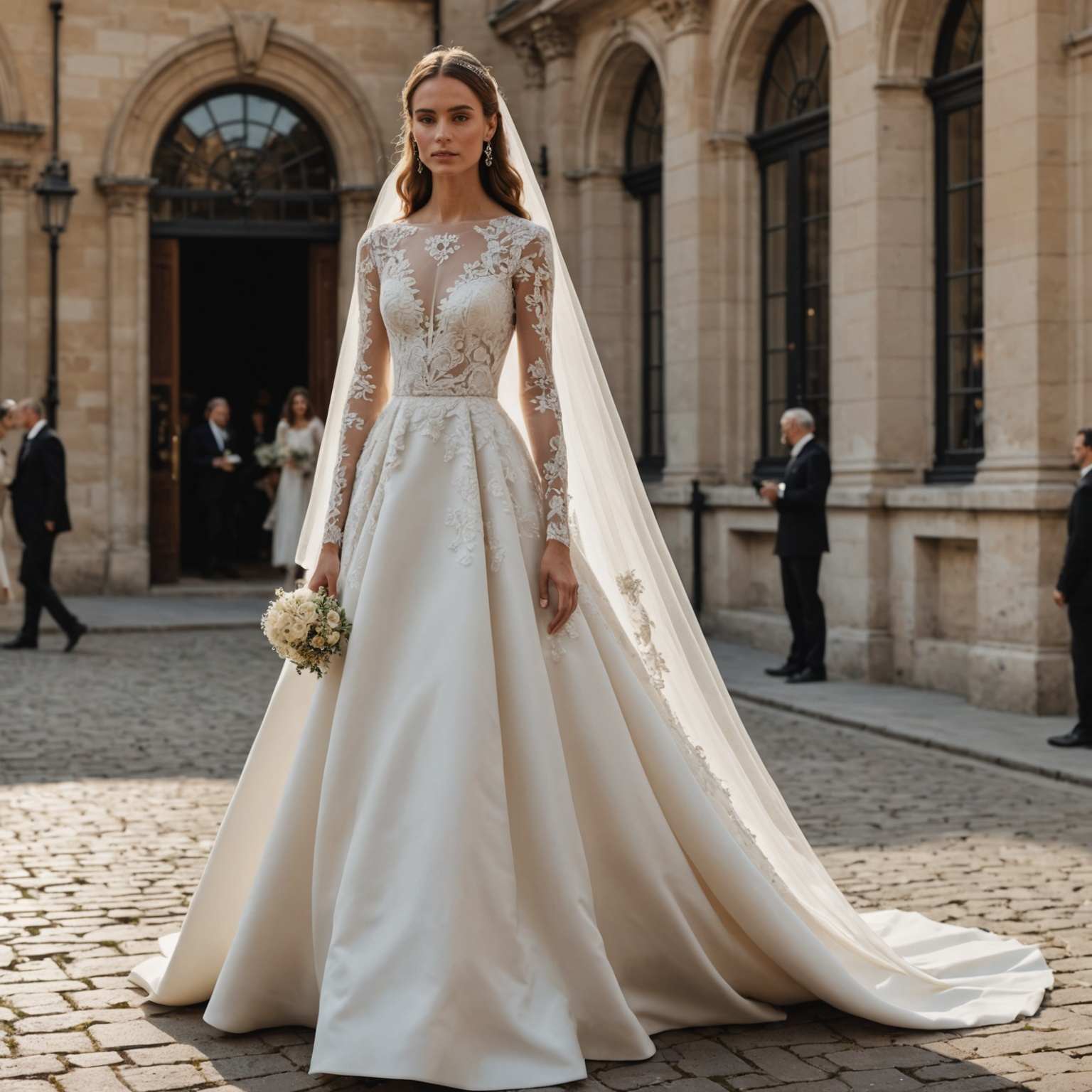 "**Heartfelt A-Line by Elie Saab**"