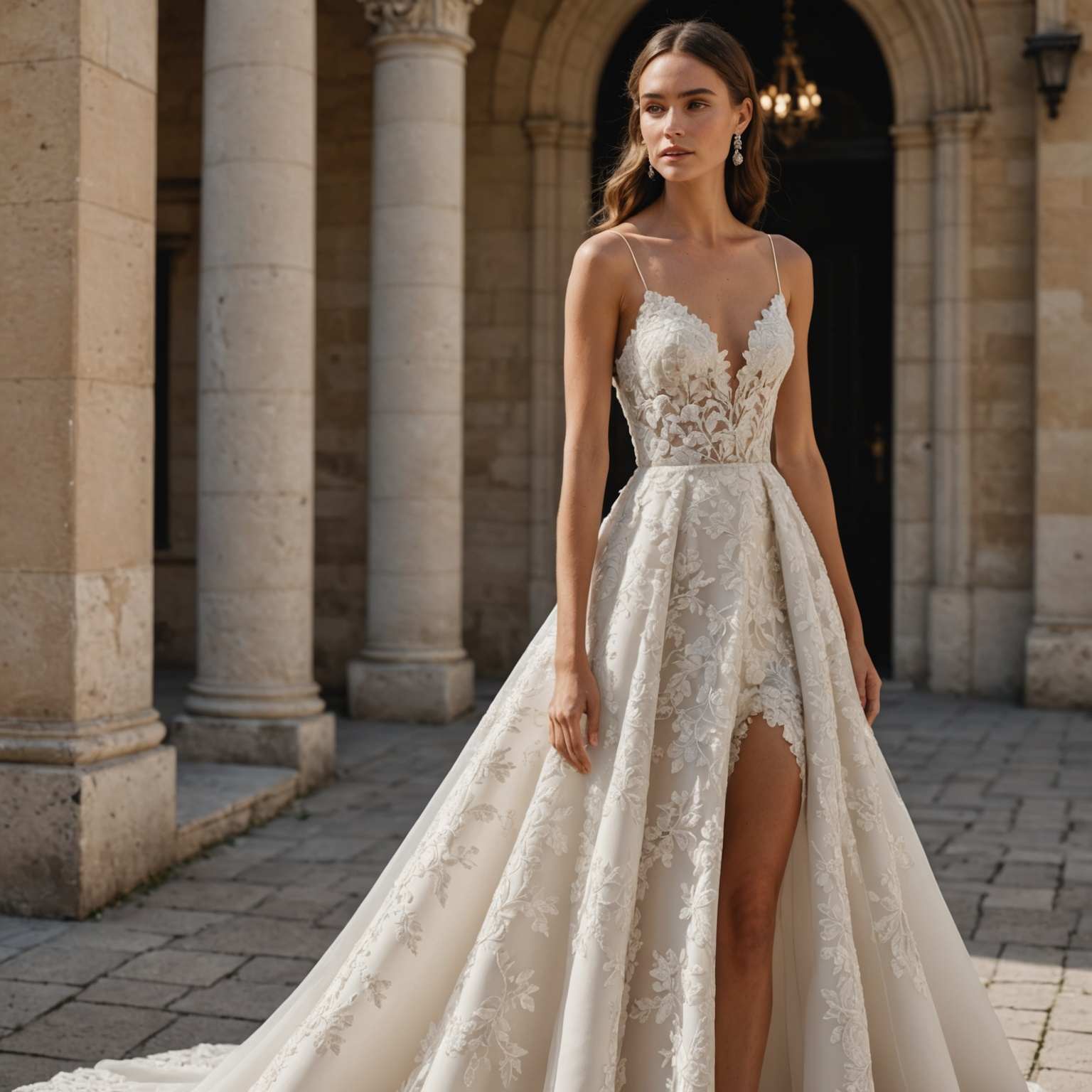"**Exemplary Ball Outfit by Pronovias**"