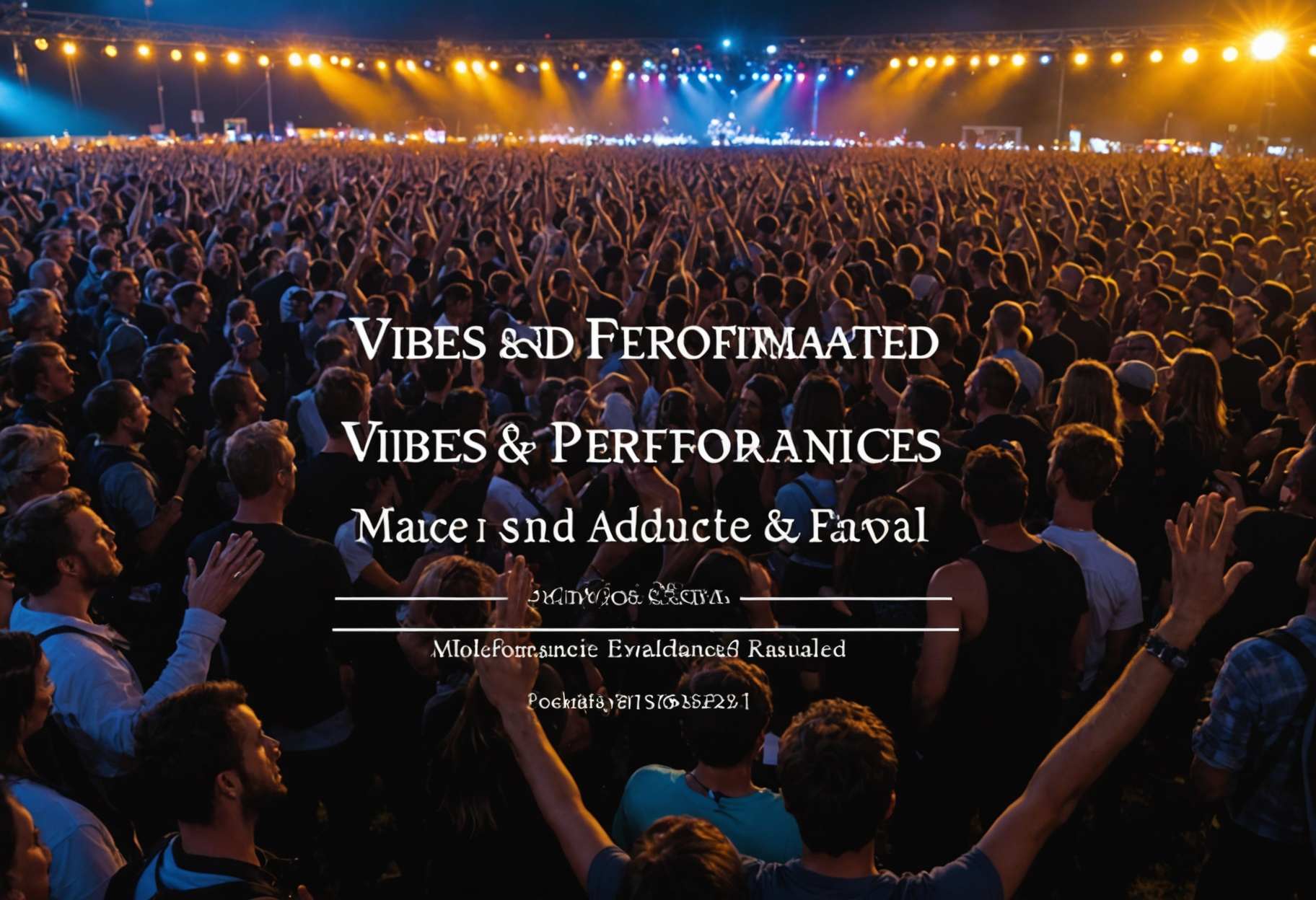Melodic Event: A Survey of \Energies and Exhibitions Assessed\ Live concert