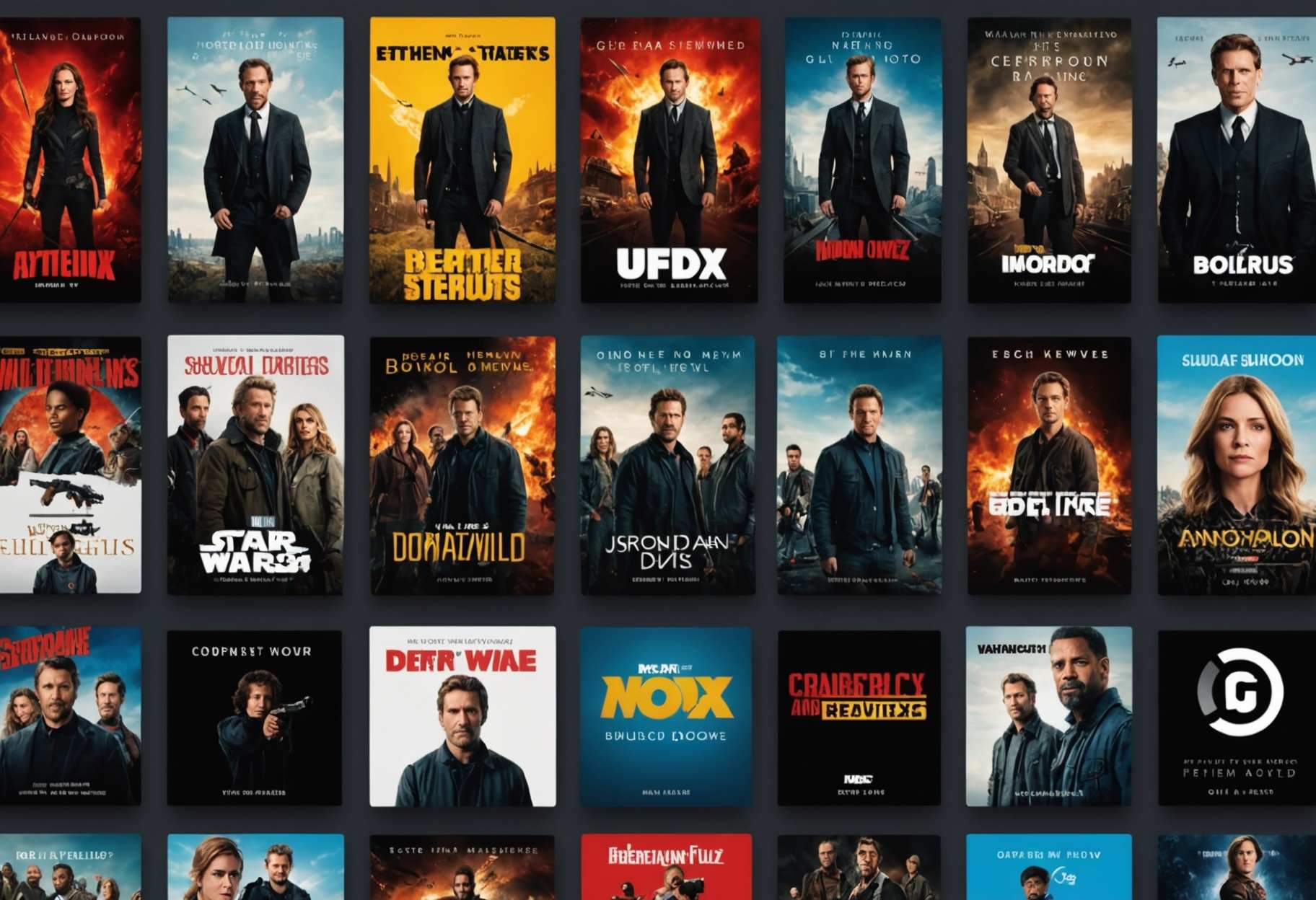 Real time features for Films and Programs