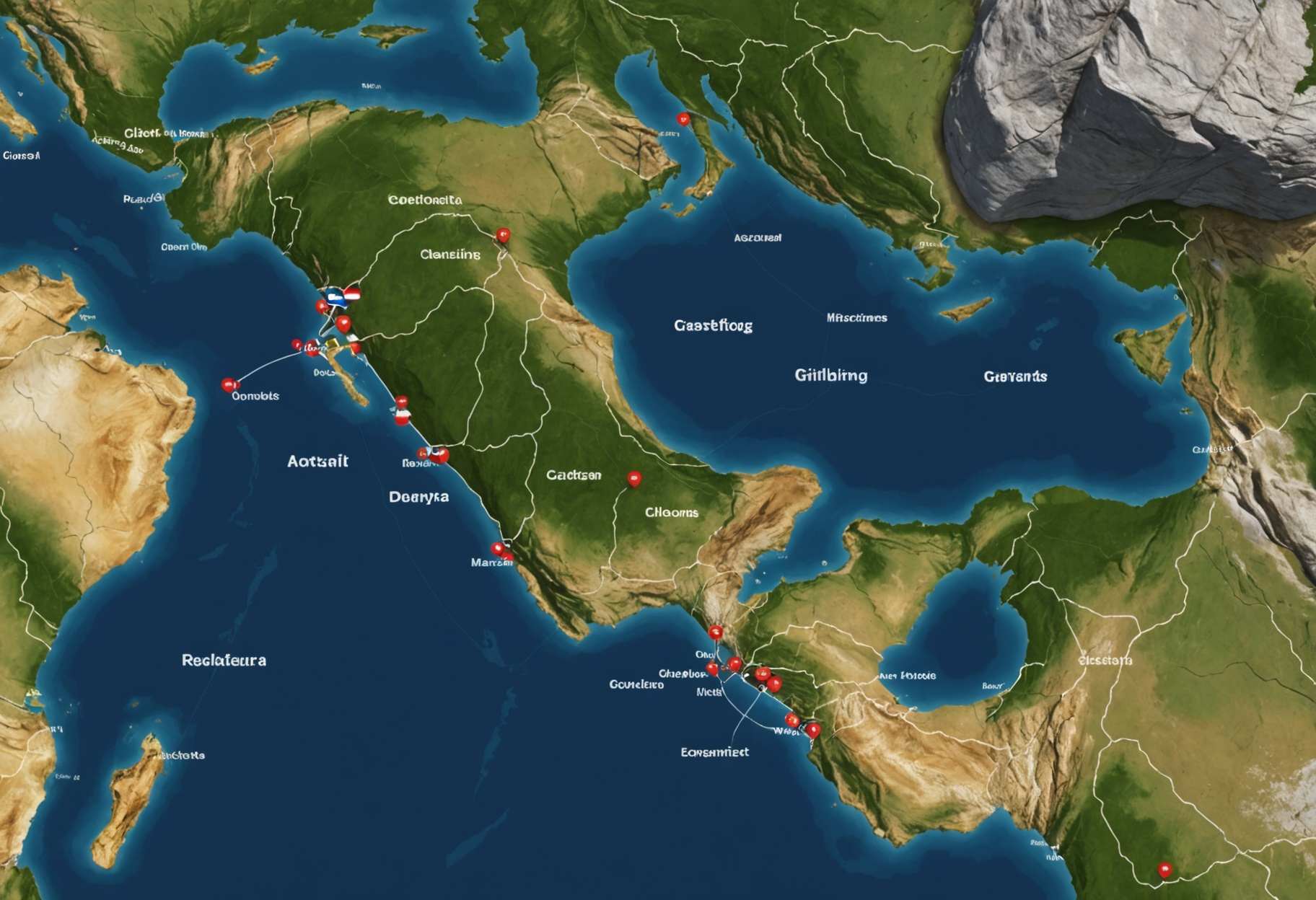 Nations for Rock Climbing