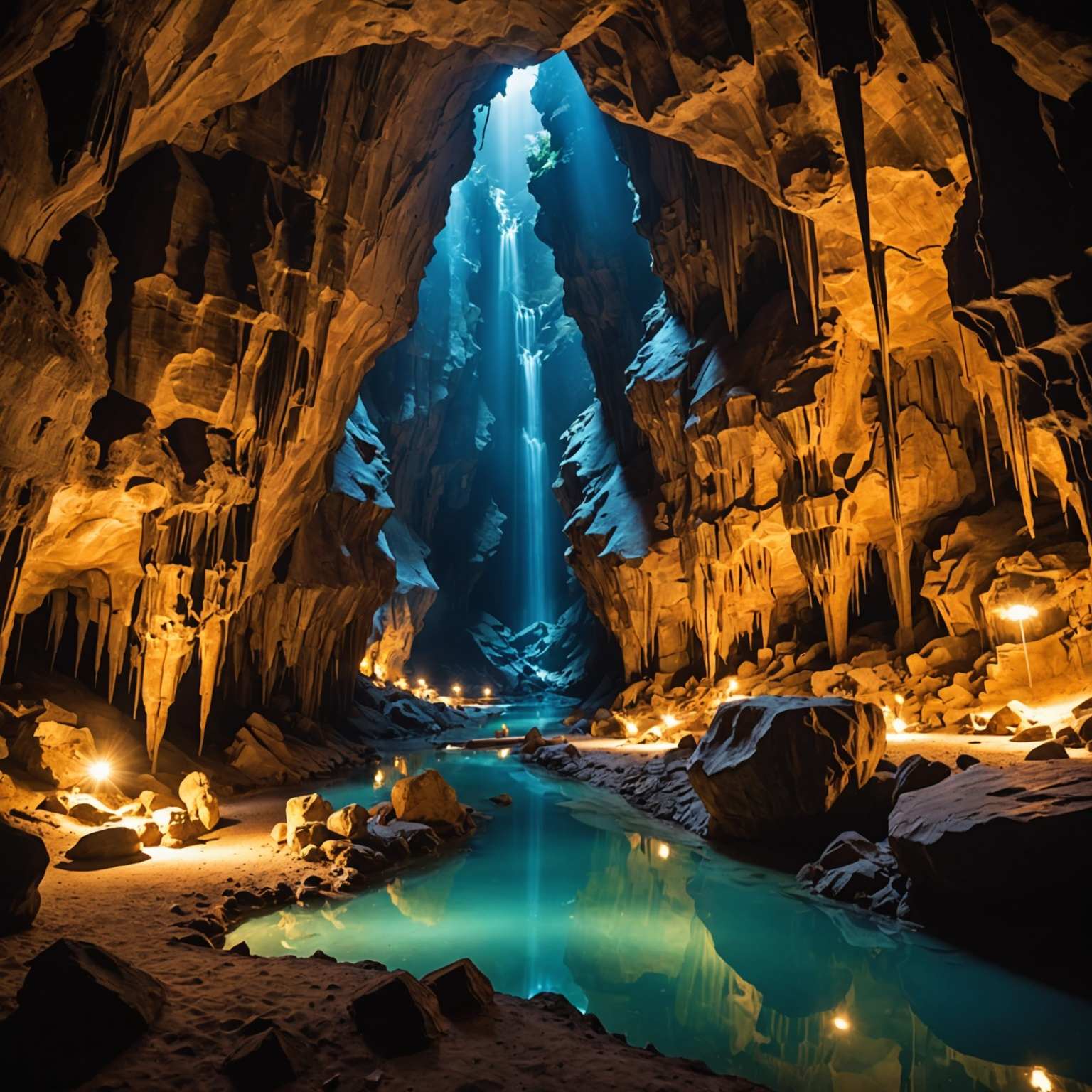 "Mammoth Cavern Public Park: USA's Underground Monster"