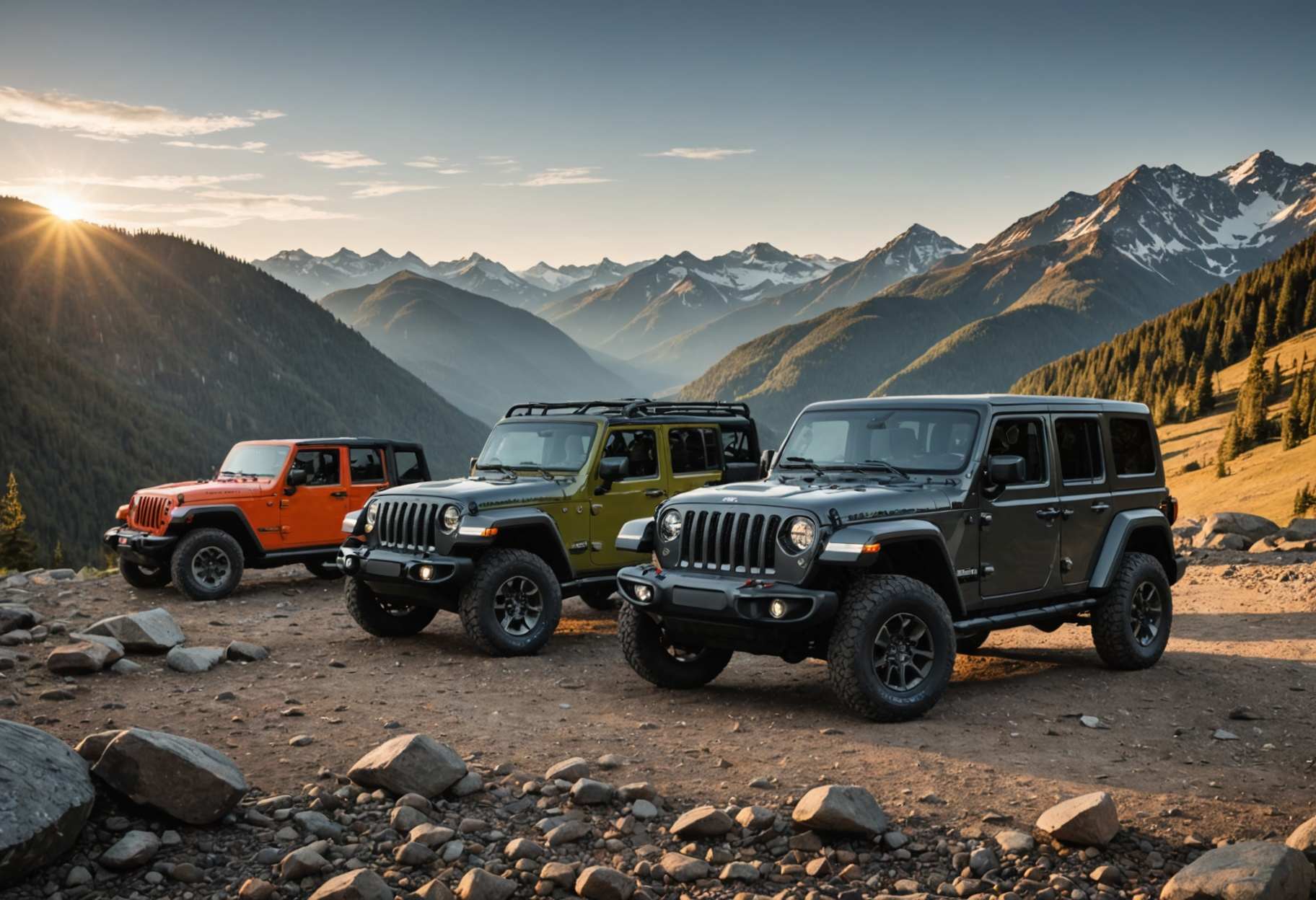 4 Jeep Models: Dominating Execution and Flexibility for Each Experience