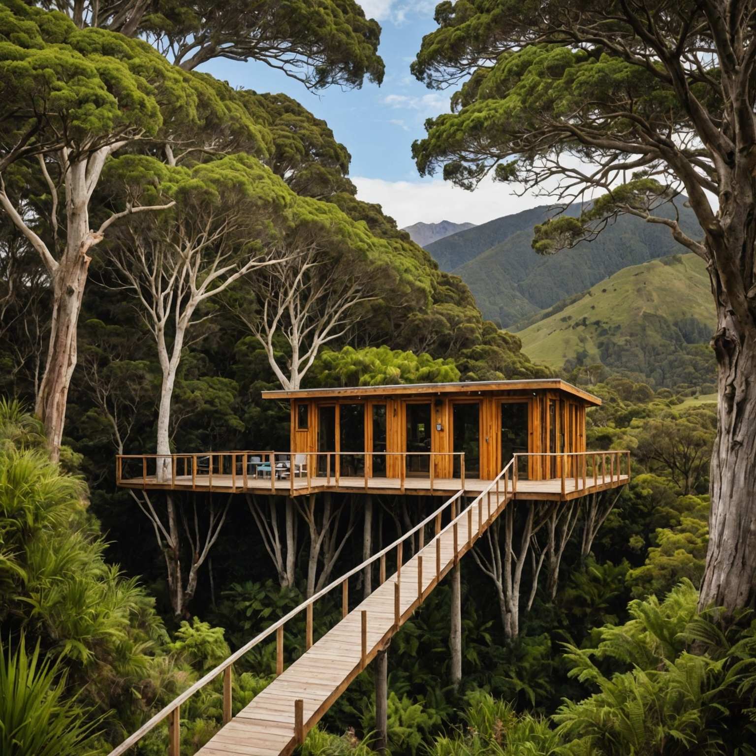 Hapuku Lodge + Tree Houses, New Zealand