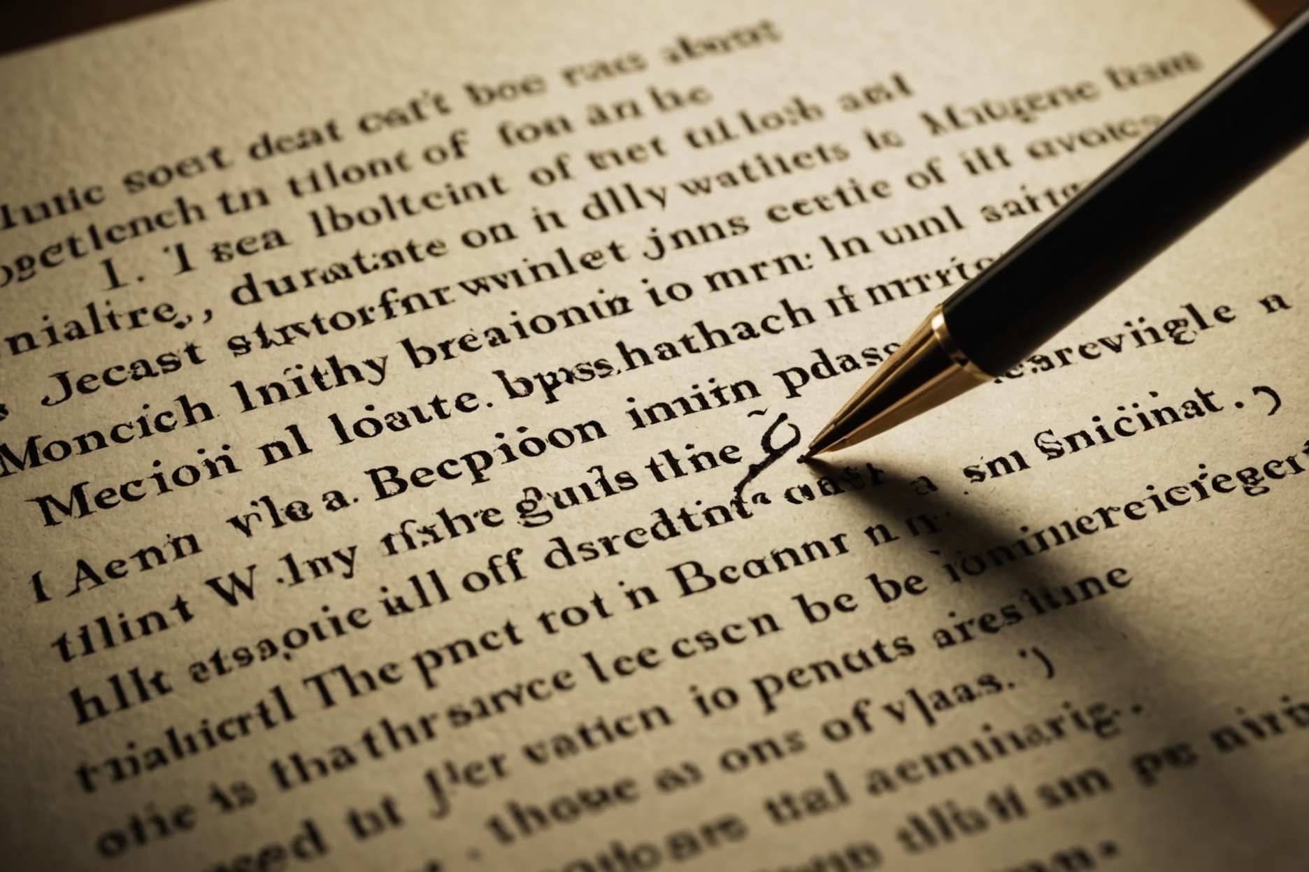The Meaning of Breaking the Pen's Nib in Death penalties
