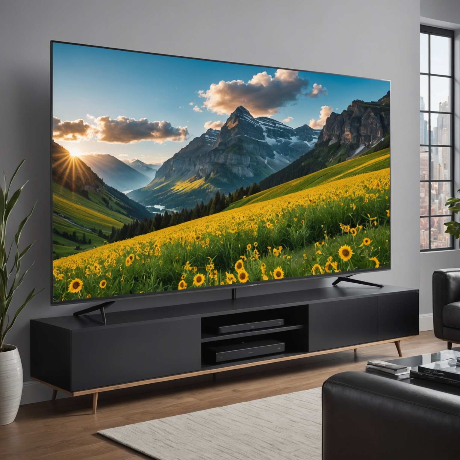 "Samsung Q90T QLED 4K television"
