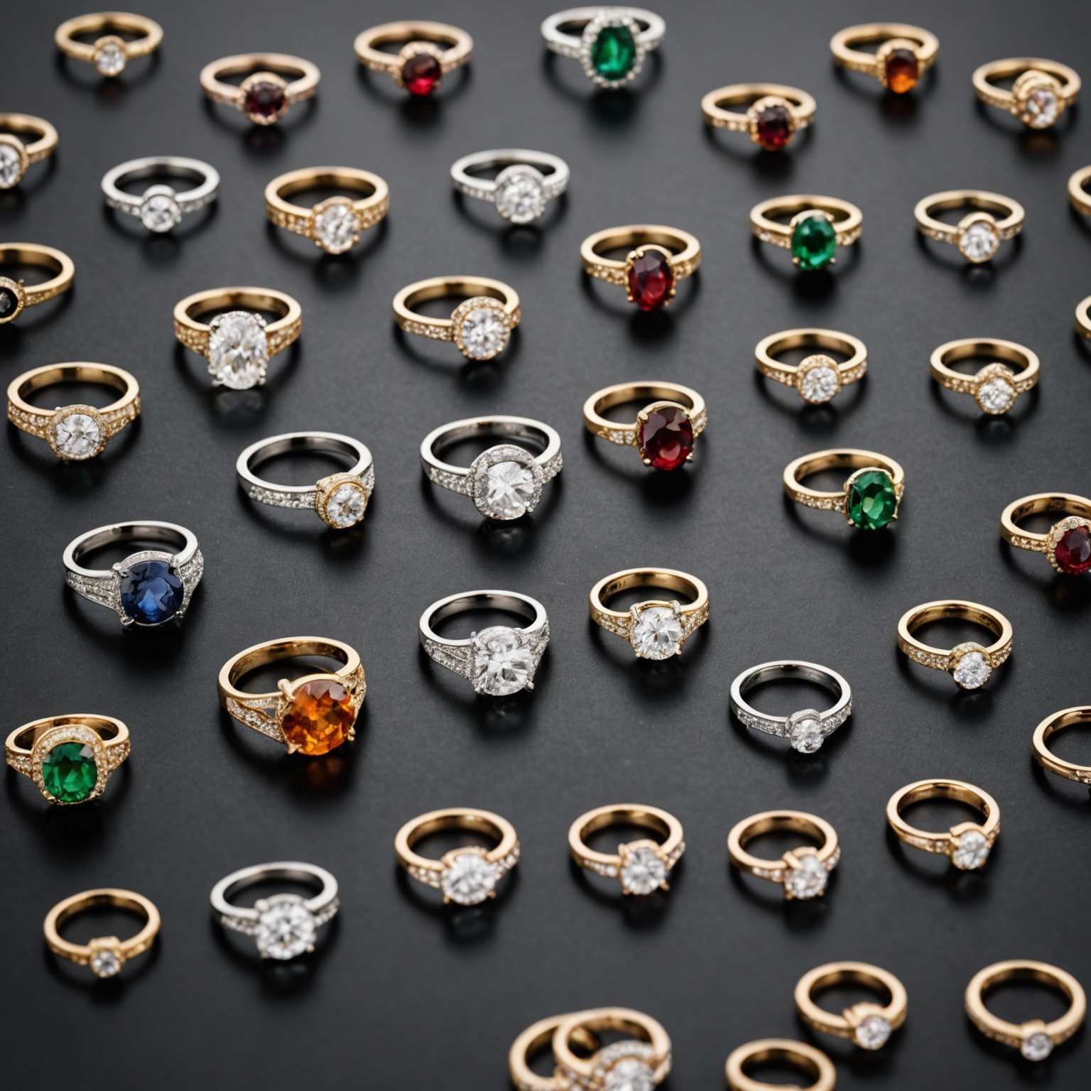 "Three-Stone Ring"