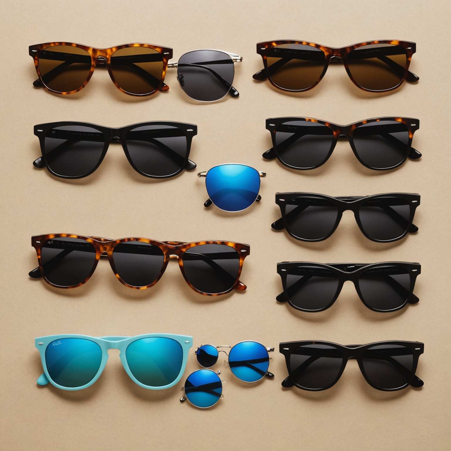"Curiously large Shades"
