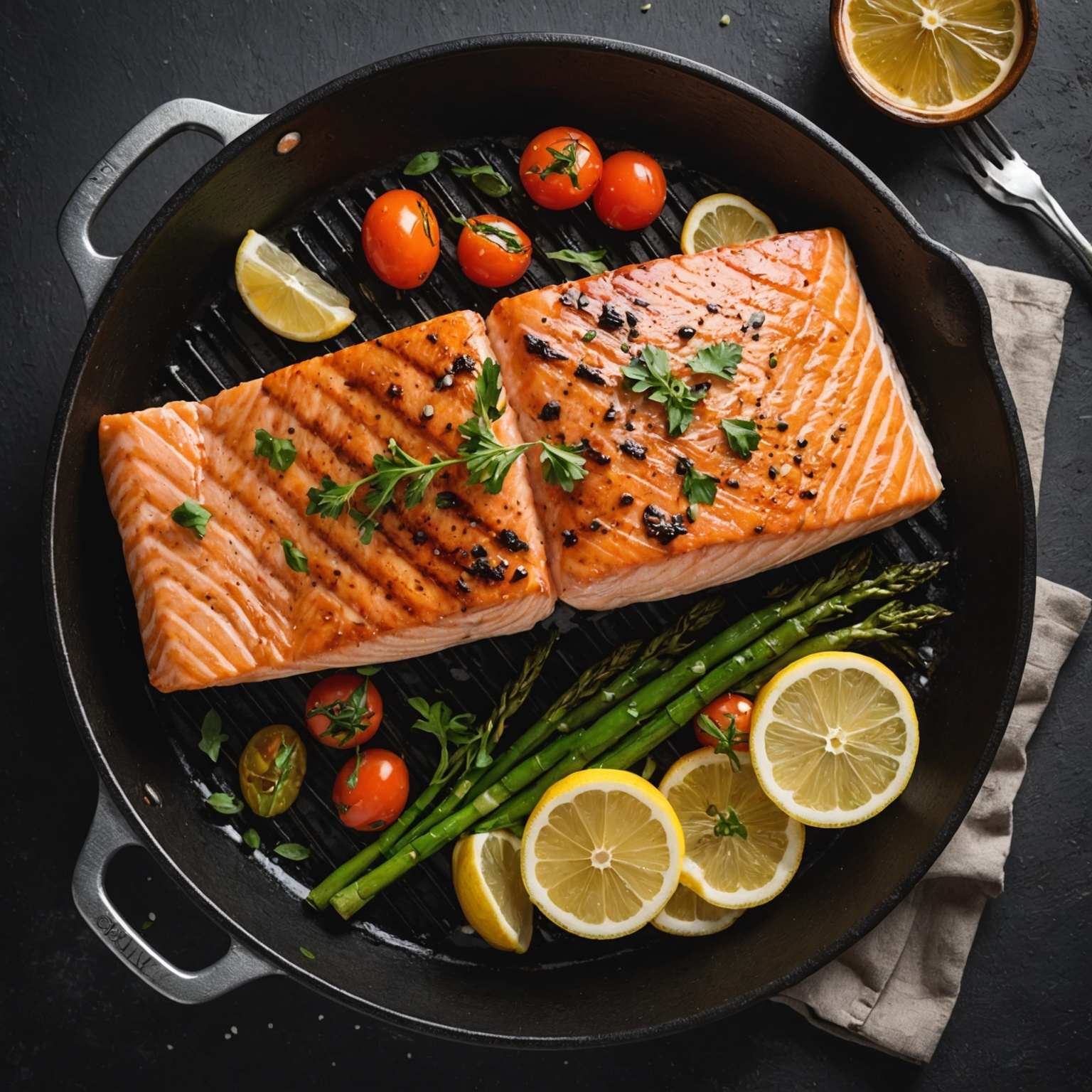 Grilled Salmon