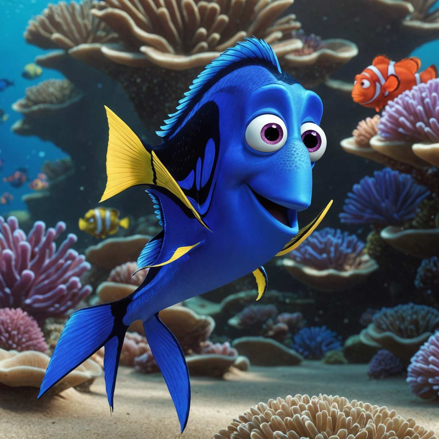 Ellen DeGeneres as Dory in “Finding Nemo”