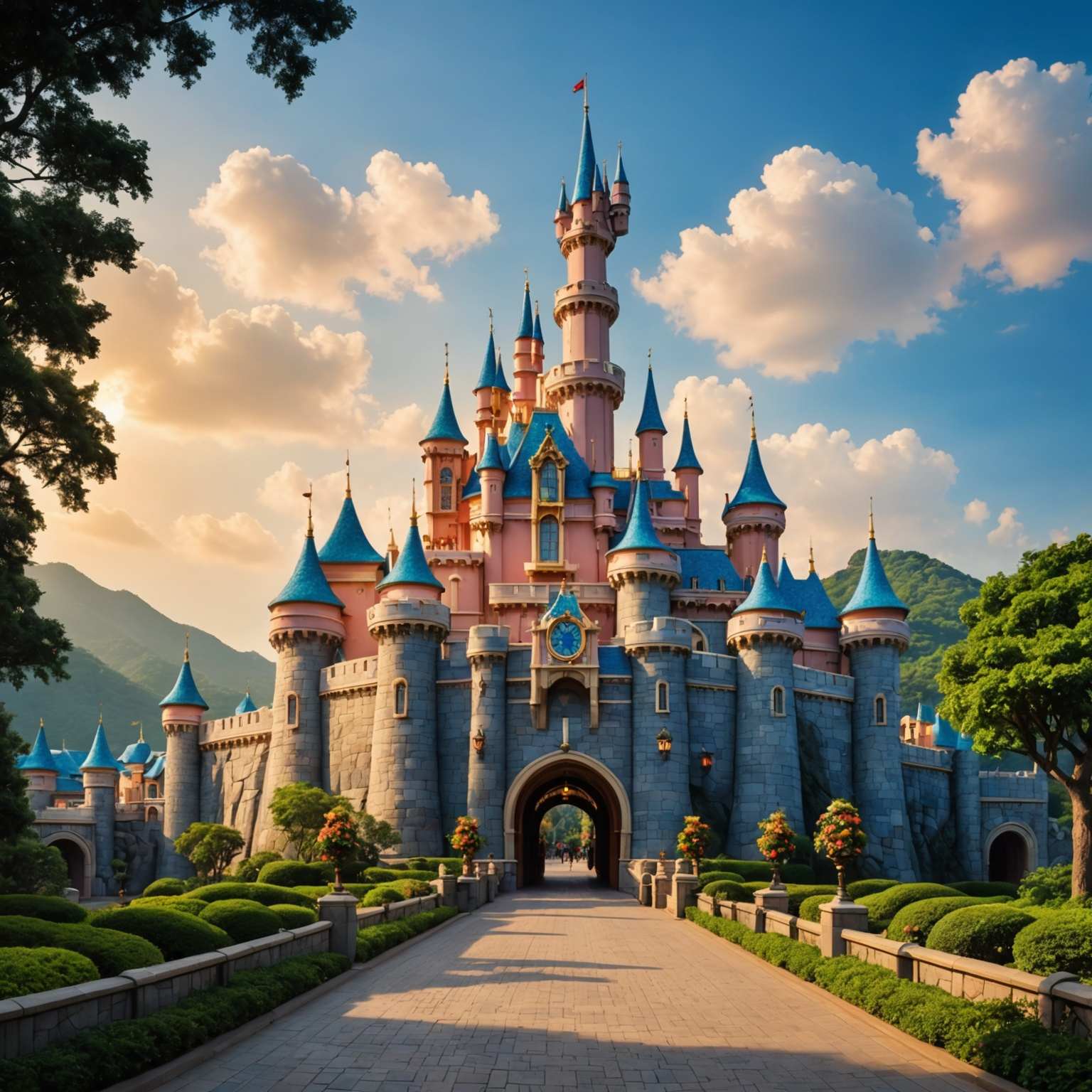 Hong Kong Disneyland Castle of Magical Dreams