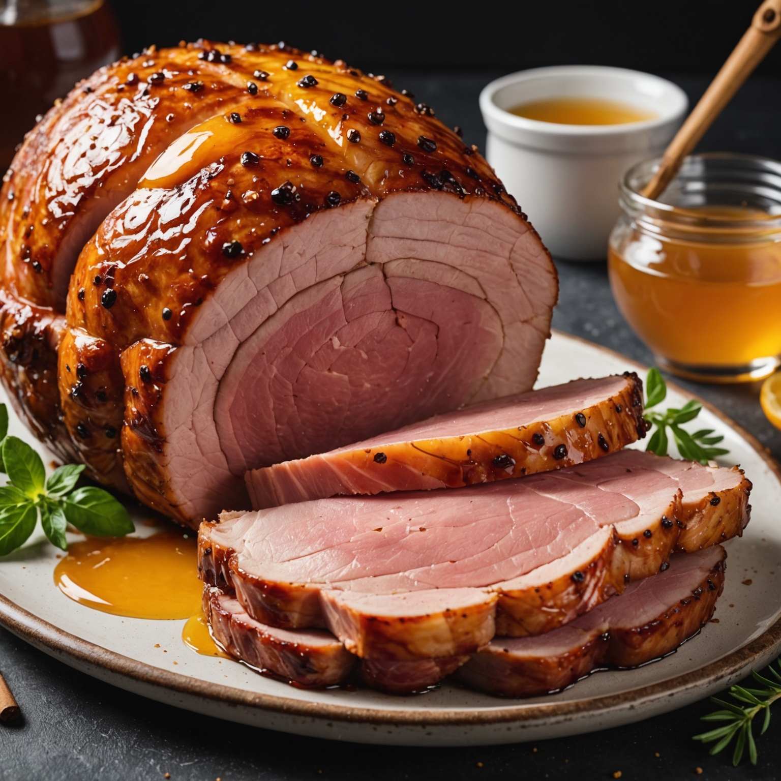 Honey-Glazed Ham