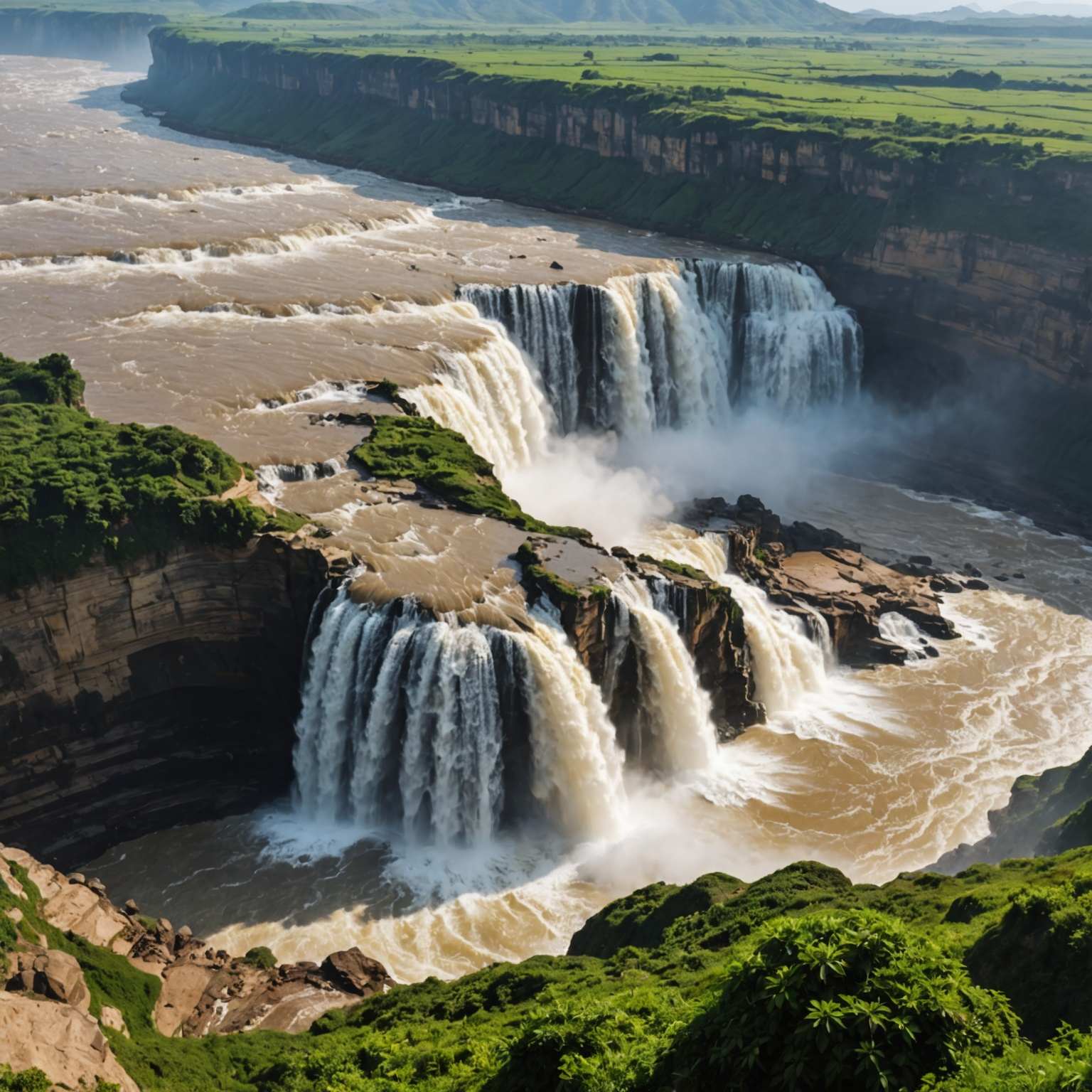 Majestic Cascade: Hukou Waterfall