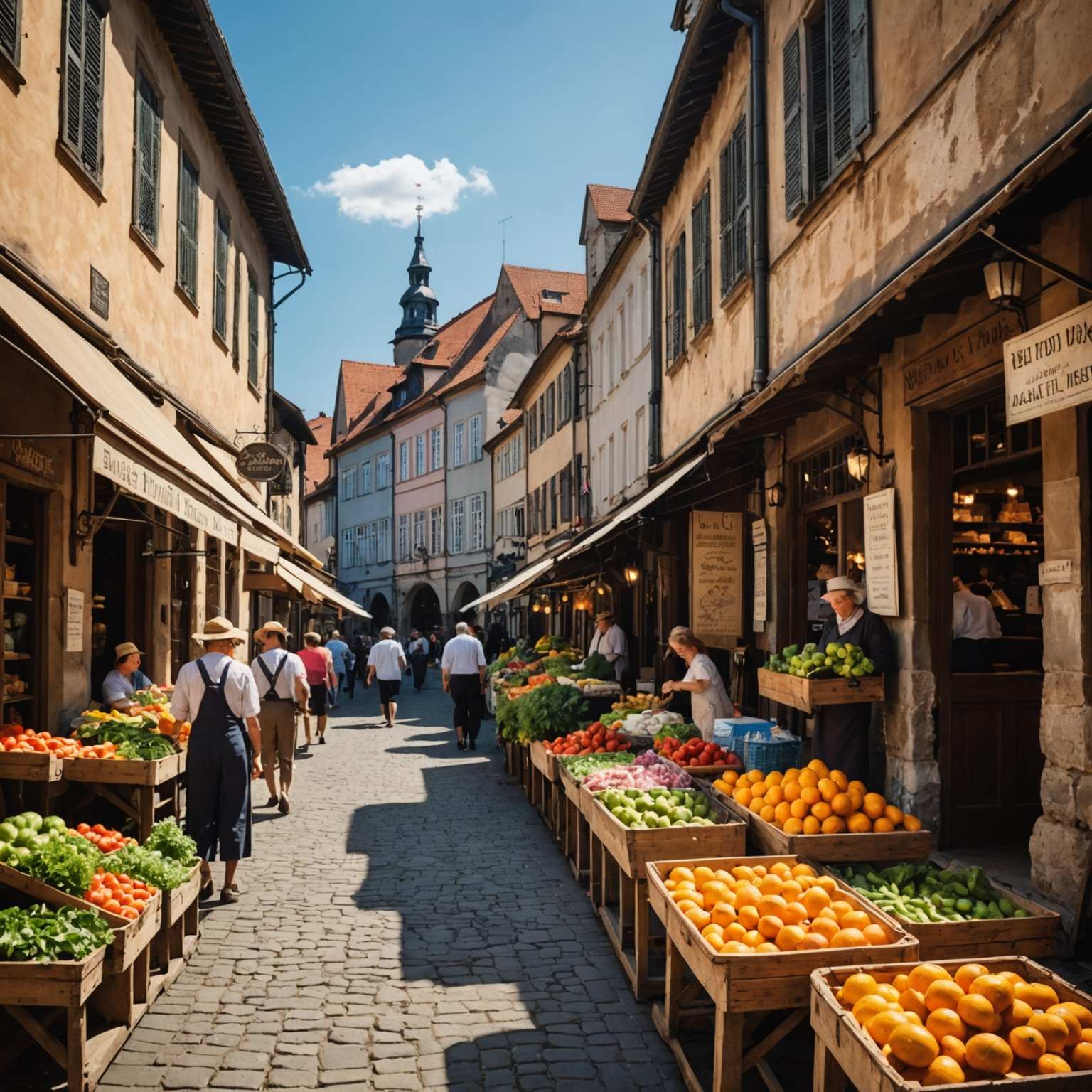 Historic Charm: The Old Town Market