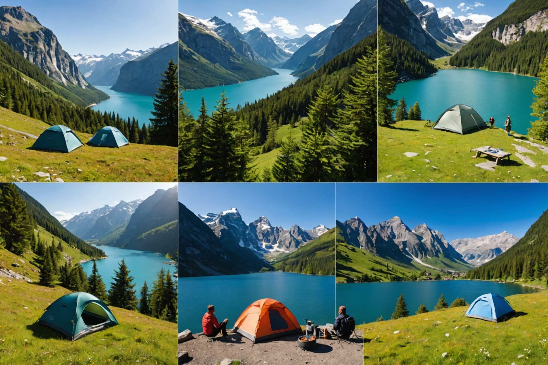 6 Countries for Camping