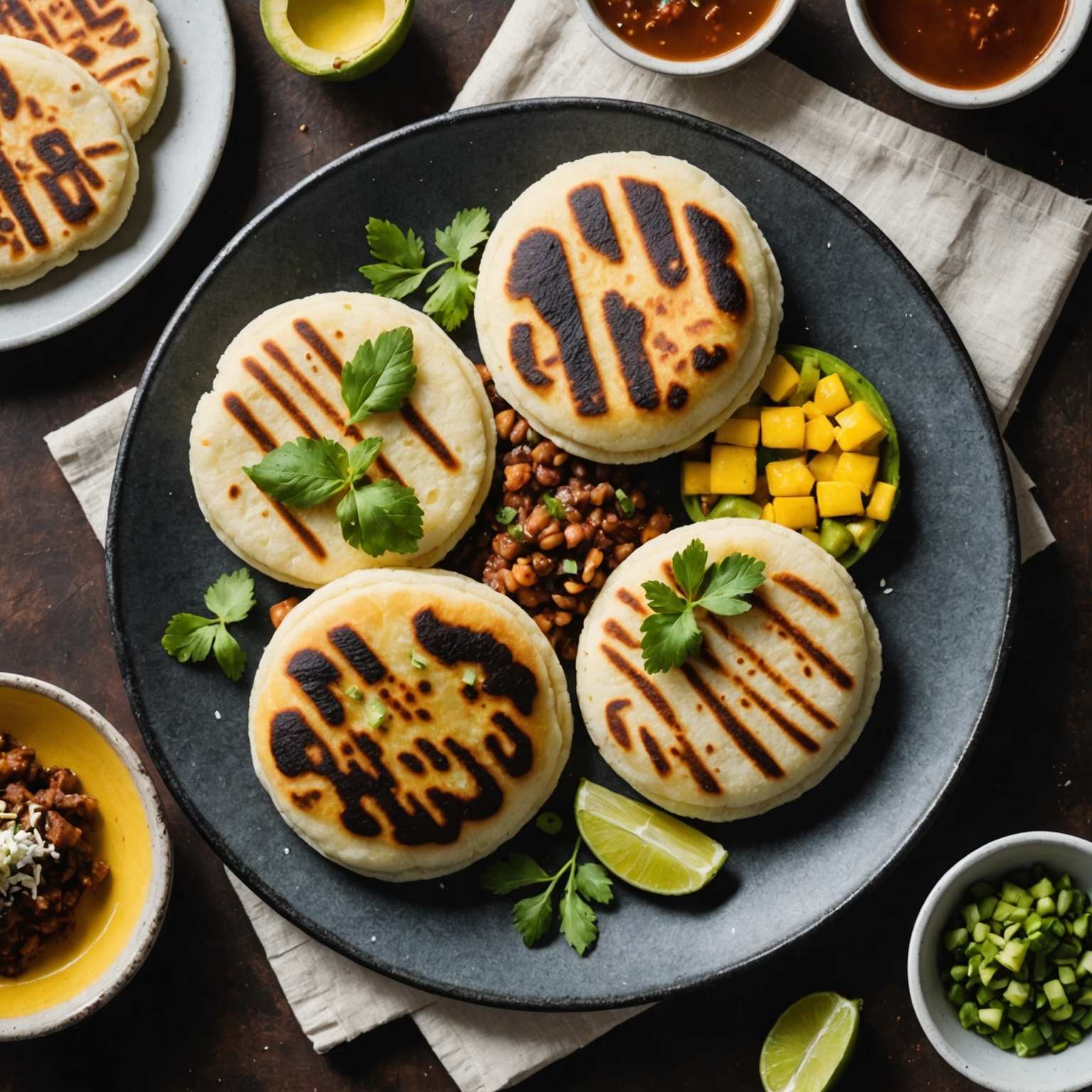 Arepas (Venezuela/Colombia)