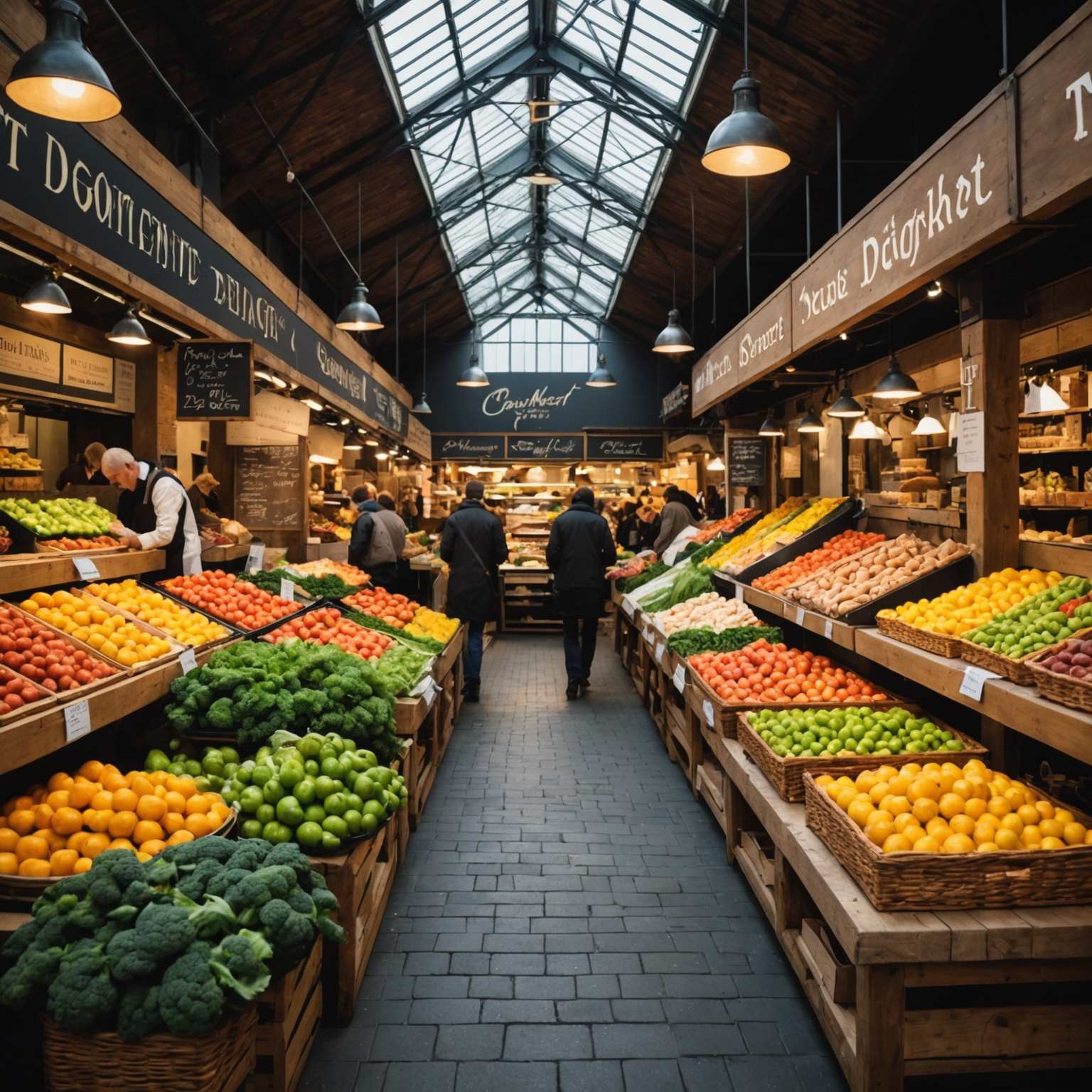 Gourmet Delights: The Food Market