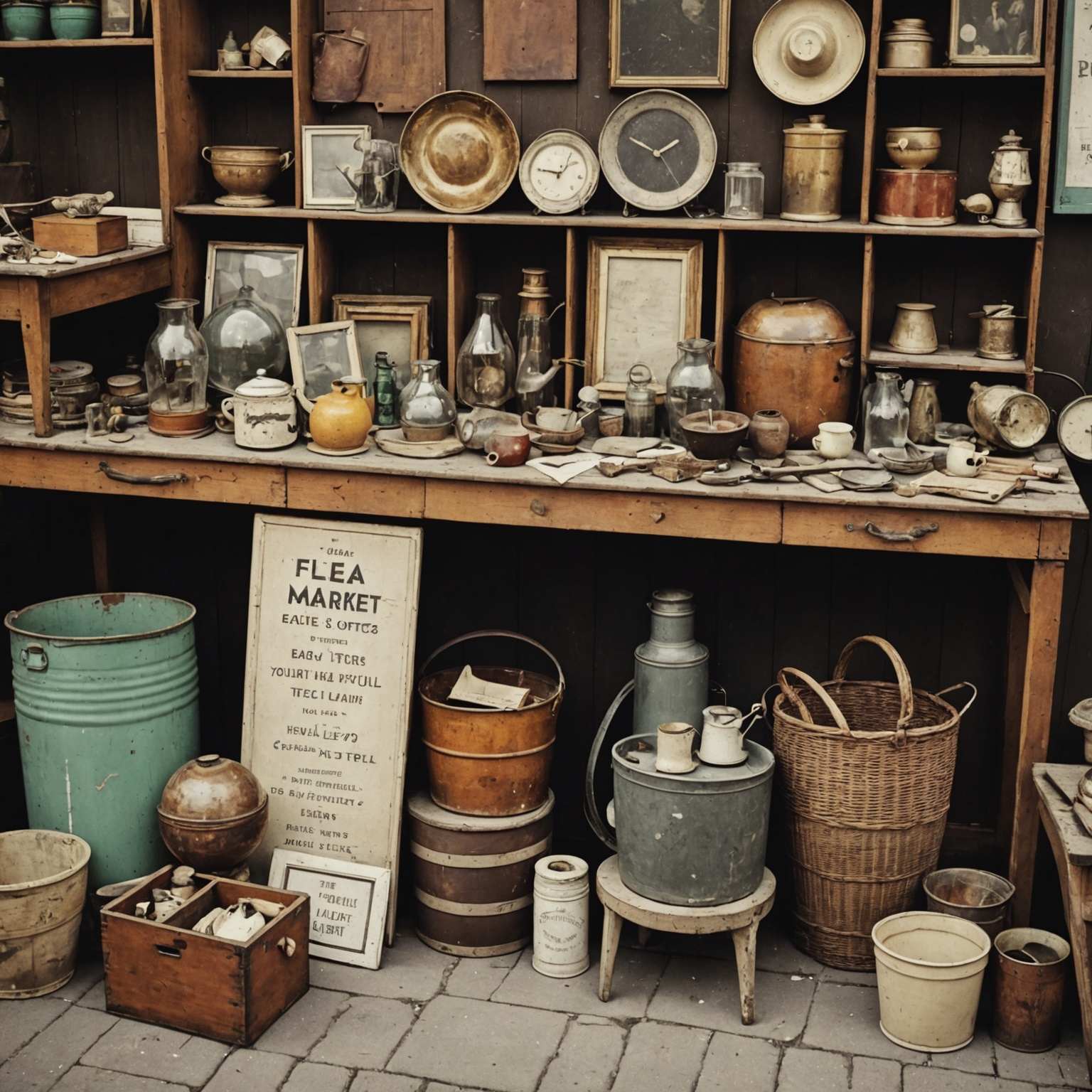 Vintage Finds: The Flea Market