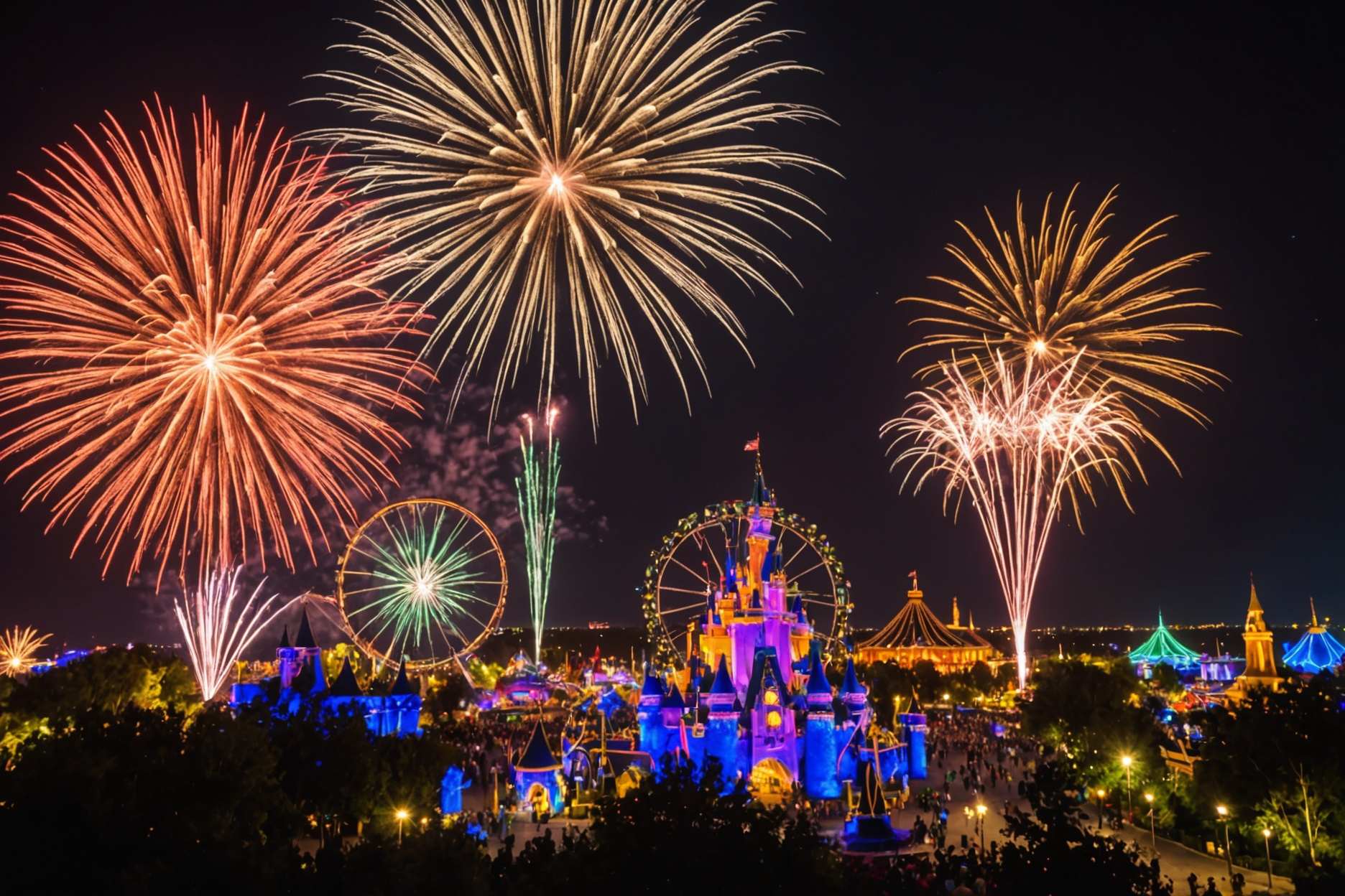 Favorite Theme Park Fireworks Show: Which One Lights Up Your Night?