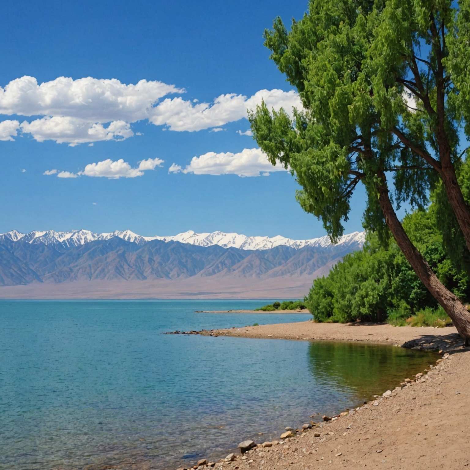 Lakeside Peace: Lake Issyk-Kul