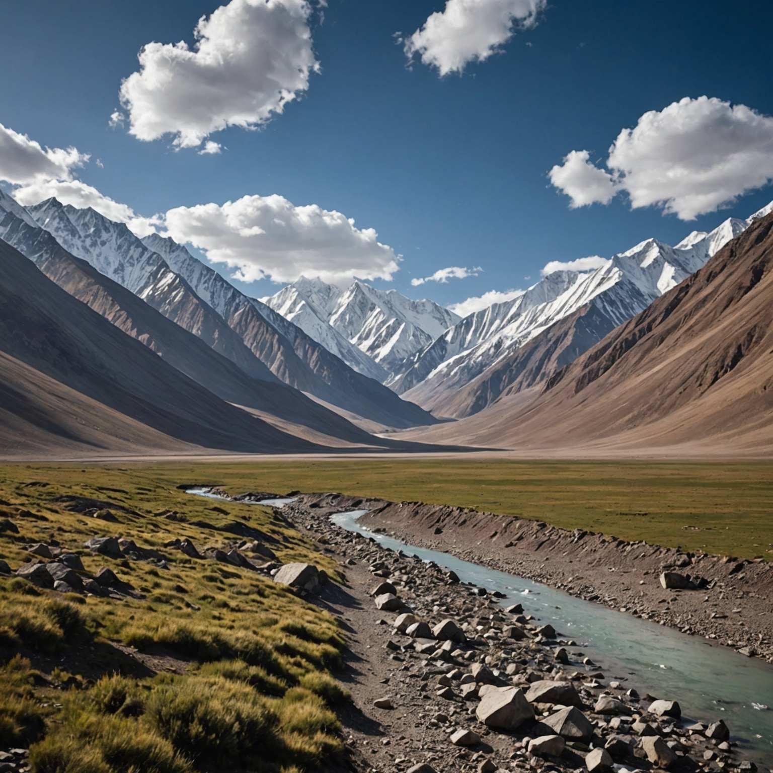 Rugged Adventure: The Pamir Mountains