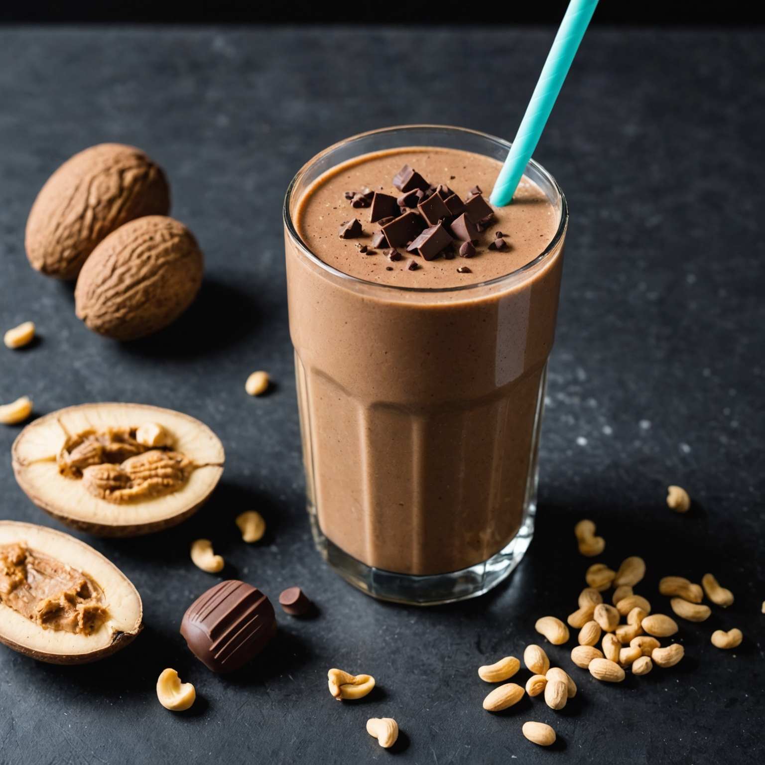 Chocolate Peanut Butter Smoothie