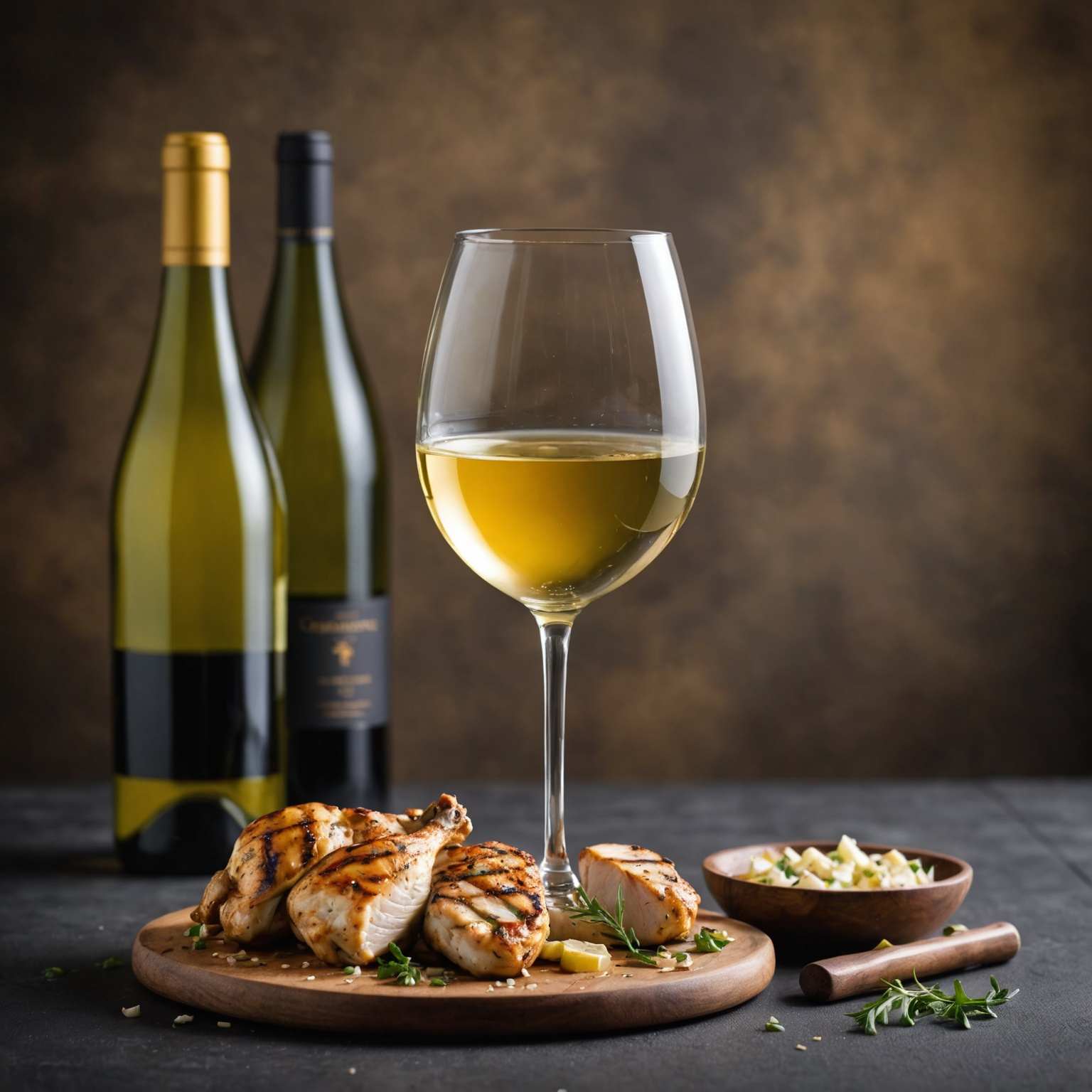 Chardonnay with Grilled Chicken